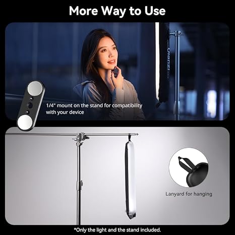Inflatable Tube Light, Foldable LED Video Light for Photography