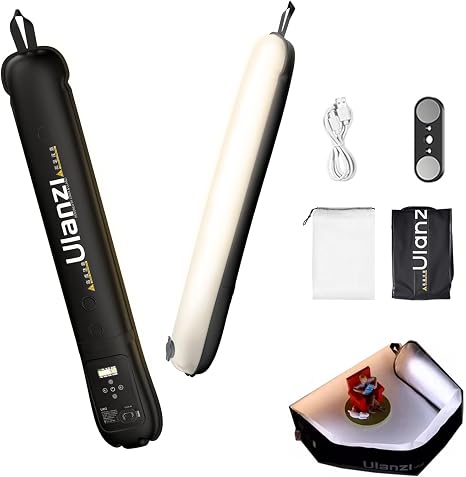 Inflatable Tube Light, Foldable LED Video Light for Photography
